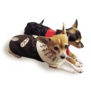 Dog Embellishment Dress “Winter Garden”     =one of a kind style=